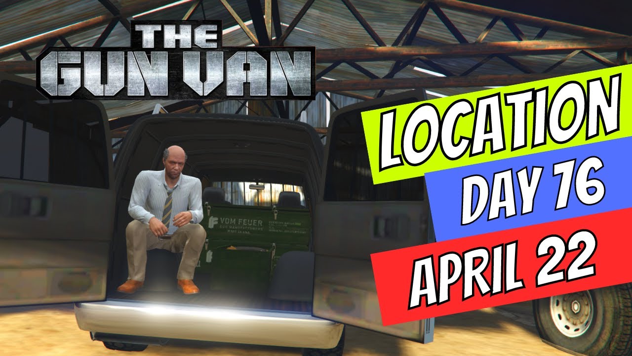 GTA Online Gun Van Locations For April 22 Rail Gun Buying Location 