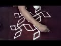 55 dots easy rangoli