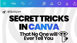 Secret Tricks IN Canva ( That No One will ever Tell you)