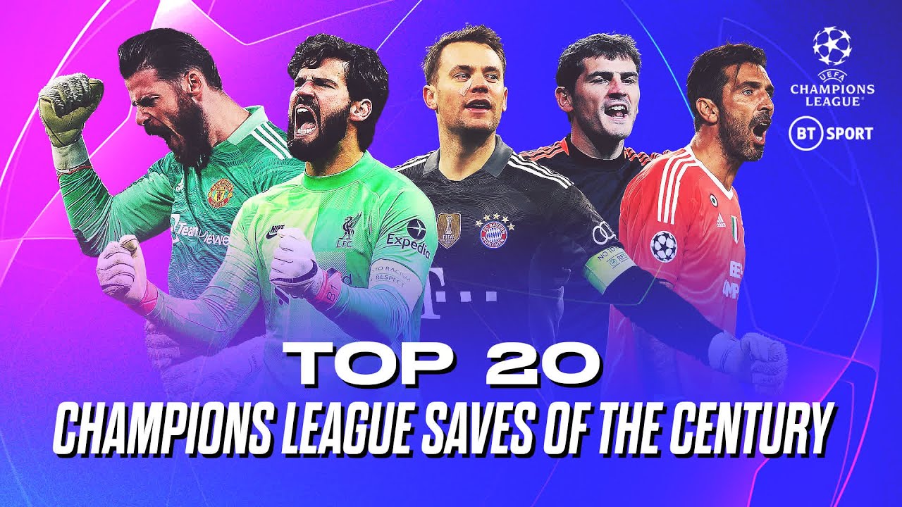 Top 20 Champions League Saves Of The Century! 🧤❌