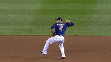 DET@MIN: Twins turn nice double play to keep the lead