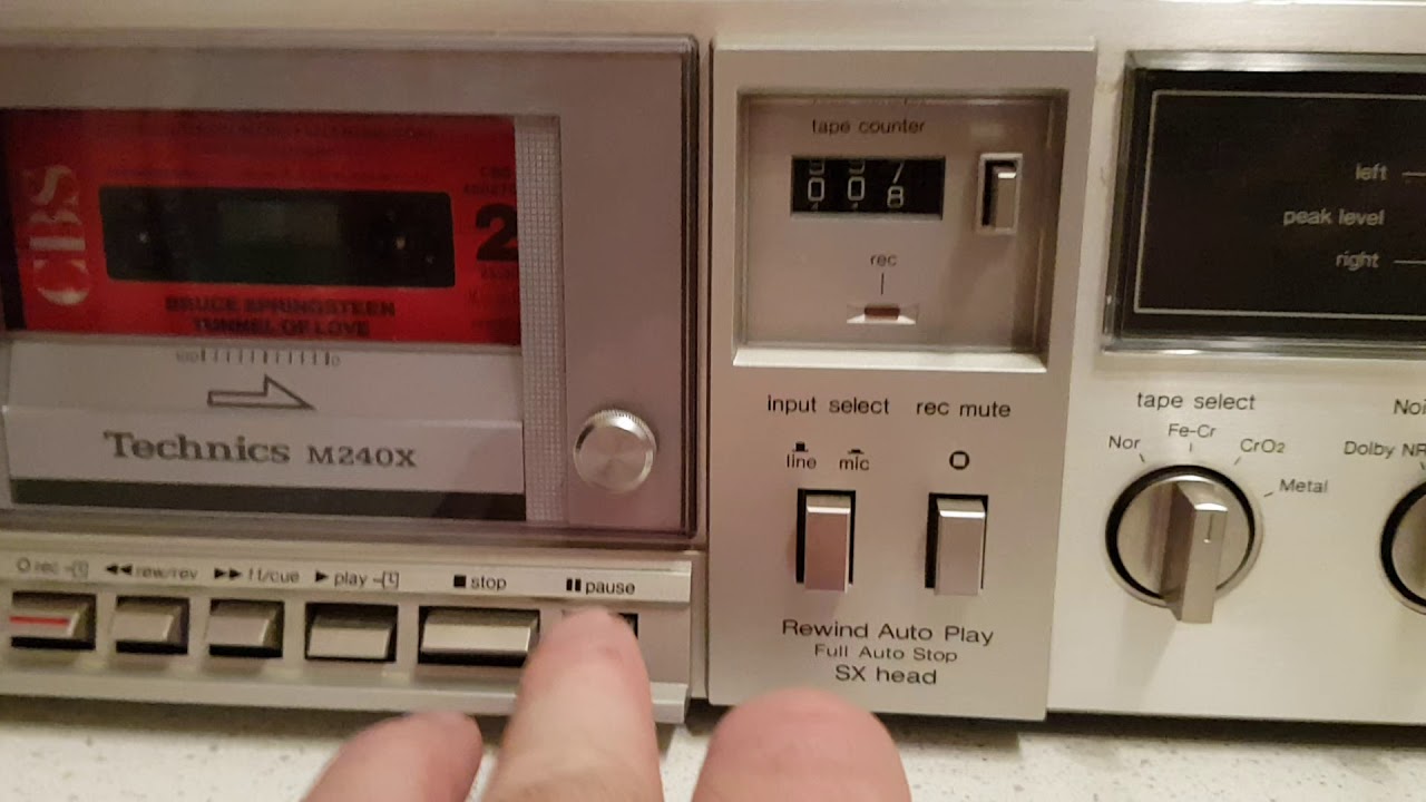 Technics RS-M240X - YouTube