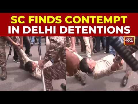 Delhi Detentions: SC Issues Contempt Notice To Home Secretary, Police Chief; Seeks Report By Oct 13