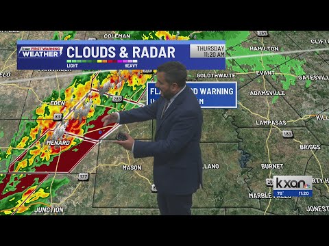 Flood Threat Continues As Radar Picks Up Nov 20 KXAN Weather Update 