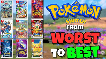 Ranking EVERY Pokemon Game on Switch!