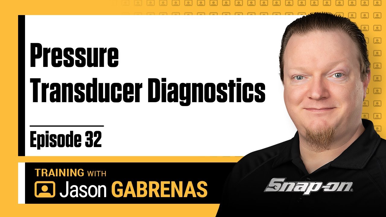 Pressure Transducer Diagnostics - Snap-on Live Training Episode 32