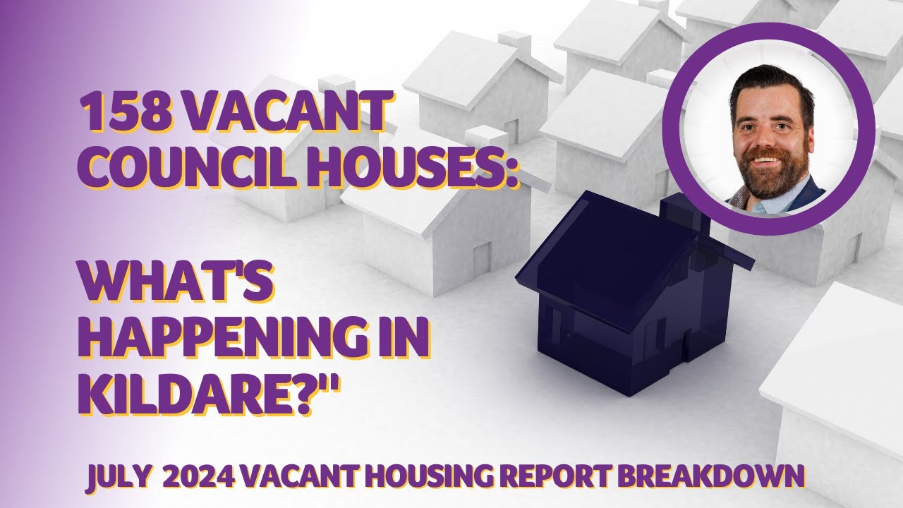 July 2024 Kildare Council Report Shocking Vacant Houses Breakdown