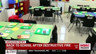 Back to school for Leeds students after fire