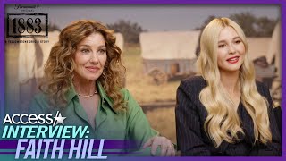 Faith Hill Reflects On Slapping Tim McGraw For '1883'