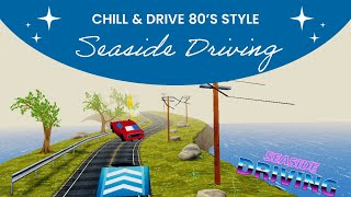 Seaside Driving | Chill & drive 80's style screenshot 2