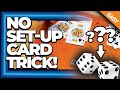 &#39;Making the Point&#39; - No Set Up Card Trick Magic Tutorial (Goodbye 2020!)