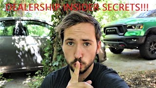 5 FEES you should NEVER PAY for at a DEALERSHIP!!!