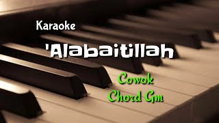 Karaoke 'Alabaitillah || Cowok chord Gm