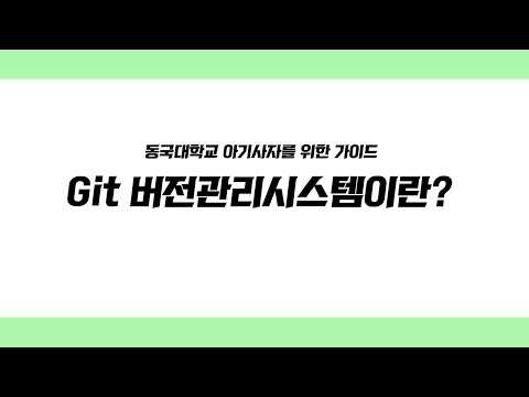 Step29) Git 버전관리시스템이란?