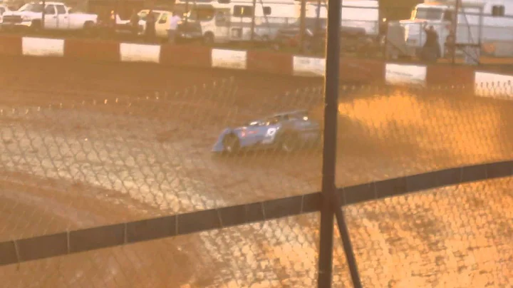 Jason Croft Qualifying at Dixie Speedway