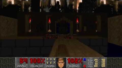 Doom II Playthrough: MAP14 (The Inmost Dens)