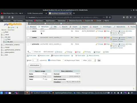 Inserarea datelor in baza de date cu PHP