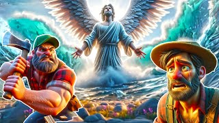The Honest Woodcutter: A Tale of Honesty and Reward | Bedtime Stories | kids AI Stories in English