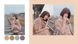 สอนแต่งโทนโกลด์คลีน และแจกฟรี Lightroom Preset มือถือ