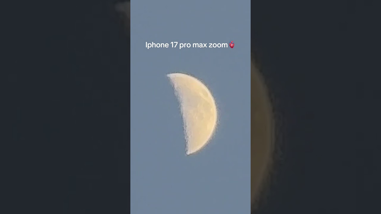 Iphone 17 pro max zoom