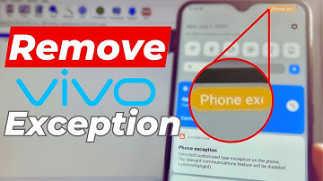 How to Fix Vivo Phone Exception