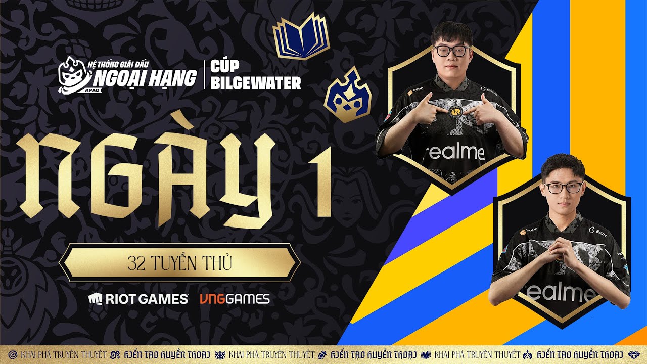 🔴 NGÀY 1 – GIẢI ĐẤU NGOẠI HẠNG APAC: CÚP BILGEWATER | RRQ YBY1, RRQ ASTA1 | ĐTCL MÙA 16