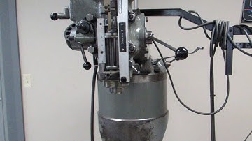 Bridgeport 1J Vertical Milling Machine For Sale At www.machinesused.com