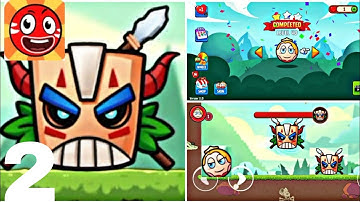 Red Ball 2021- Roller Ball: Bounce Ball Heroes Gameplay Walkthrough part 2 (Android,ios)