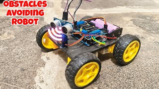 Arduino Robot That Never Crashes! 🚀 | Obstacle Avoidance