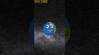 Planets for Kids Between the Earth and our Moon | Solar System Comparison | Planets for Kids #shorts
