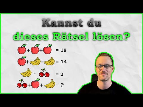 Obst Rtsel fr die Ferien - Was bekommst du heraus? - YouTube