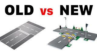 NEW roadplates VS OLD roadplates - LEGO