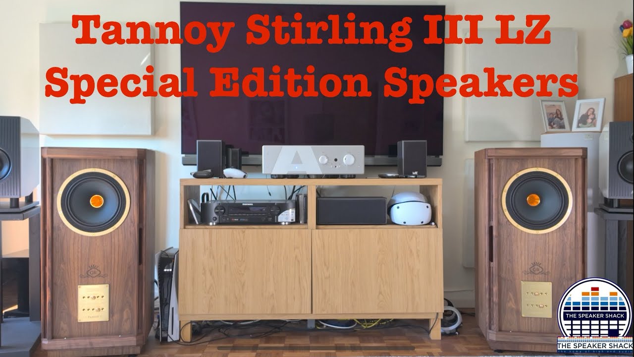 Tannoy Stirling III LZ Special Edition Speakers playing Henry