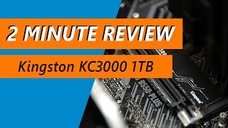 Test • Kingston KC3000 - Le comptoir du hardware