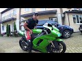 Kawasaki Ninja 600. Выхлоп в стоке - Звучит отстойно. Полная версия..