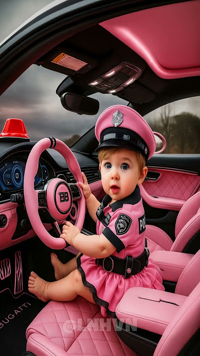 Baby Police Officer, Police Car, Police Siren ep.90 #shorts #policeofficer #policecar #policesiren