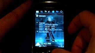 BlackBerry Torch Themes Optique Review screenshot 1