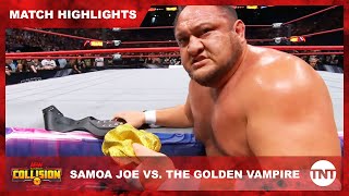 Samoa Joe Gets a Surprise From CM Punk | AEW Collision | TNT