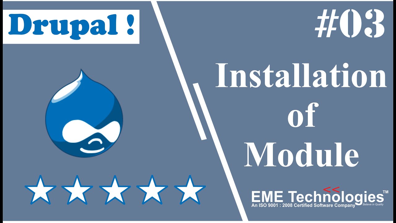 How to Install a Module in Drupal - YouTube
