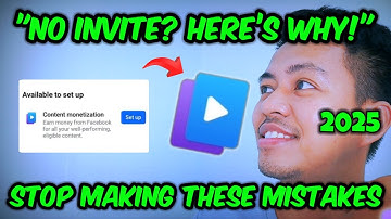🔍 TOP 5 MISTAKES CREATORS MAKE THAT BLOCK FACEBOOK MONETIZATION INVITES ❌📵 #facebook #update #today