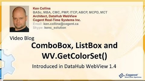 ComboBox, ListBox and GetColorSet
