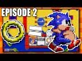 Sonic, but rings make him FAT! -  Episode 2 (Hilarious Rom Hack)