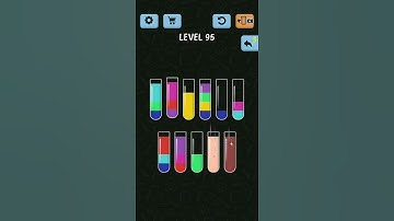 WATER COLOR SORT  :  LEVEL 95 #Shorts