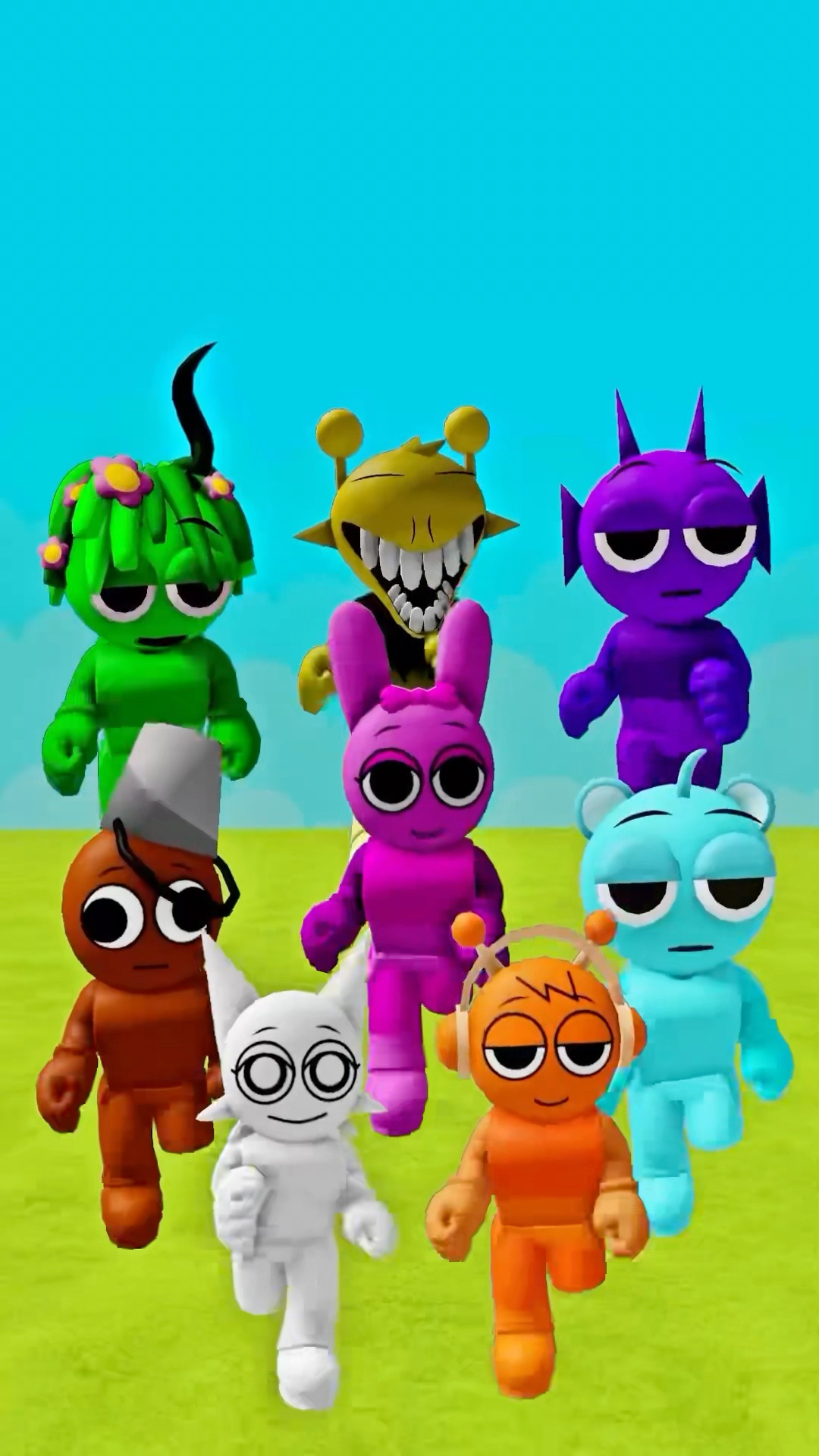 Incredibox Sprunki Characters Copied Wenda in Roblox!