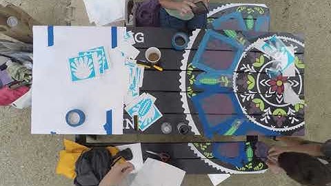 5 Points Alley Picnic Bench Timelapse