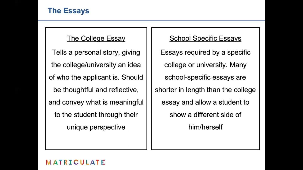 college essay example 2022