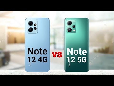 Redmi Note 12 4G vs Redmi Note 12 5G 