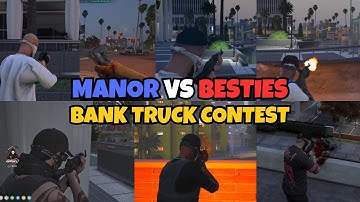 Manor Pull up to Besties After Bank Truck & Cops Get Involved | NOPIXEL 4.0 GTA RP