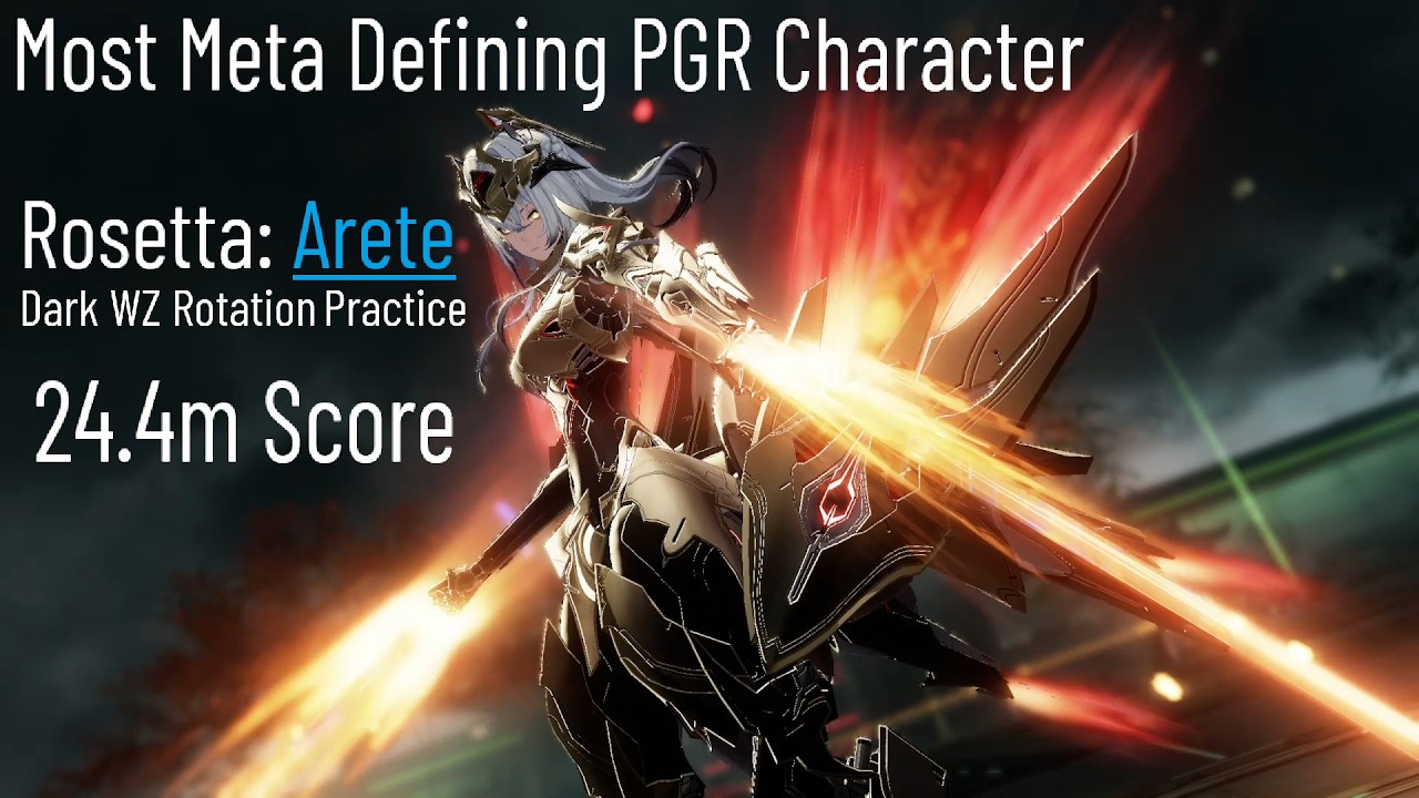 [Punishing: Gray Raven] New Rosetta: Arete Dark WZ Showcase - 24.4m Legend WZ