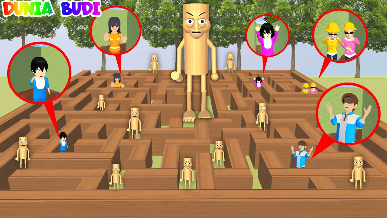 Yuta Mio Main Sembunyi-Sembunyian Dilabirin Anomali Tung Tung Sahur | Baby Celine Kena Tangkap